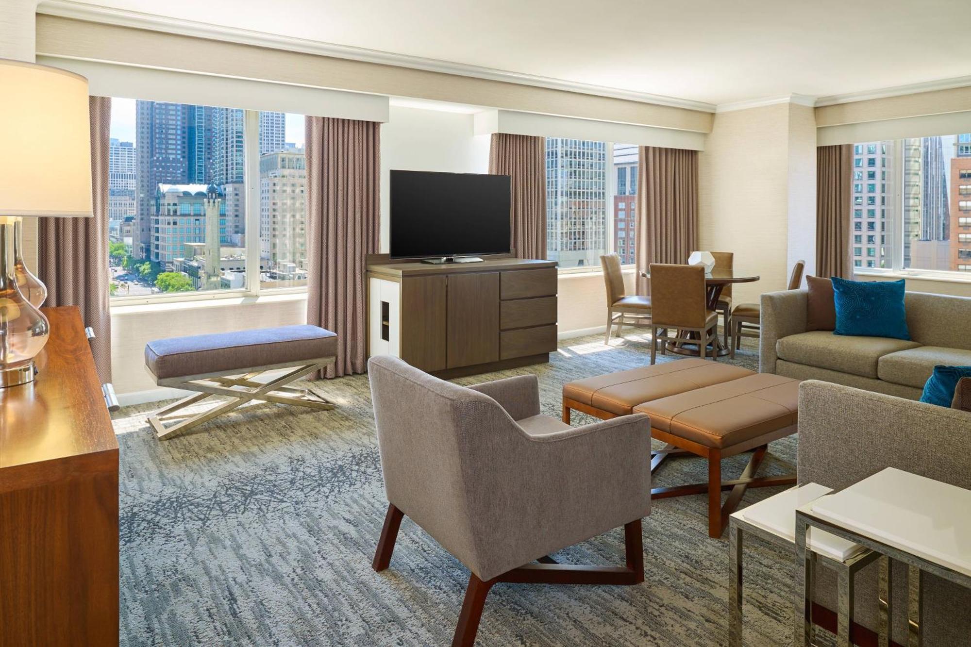 The Westin Michigan Avenue Chicago Hotell Exteriör bild